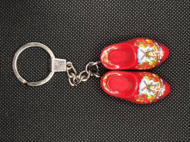 Keyring Clog Red